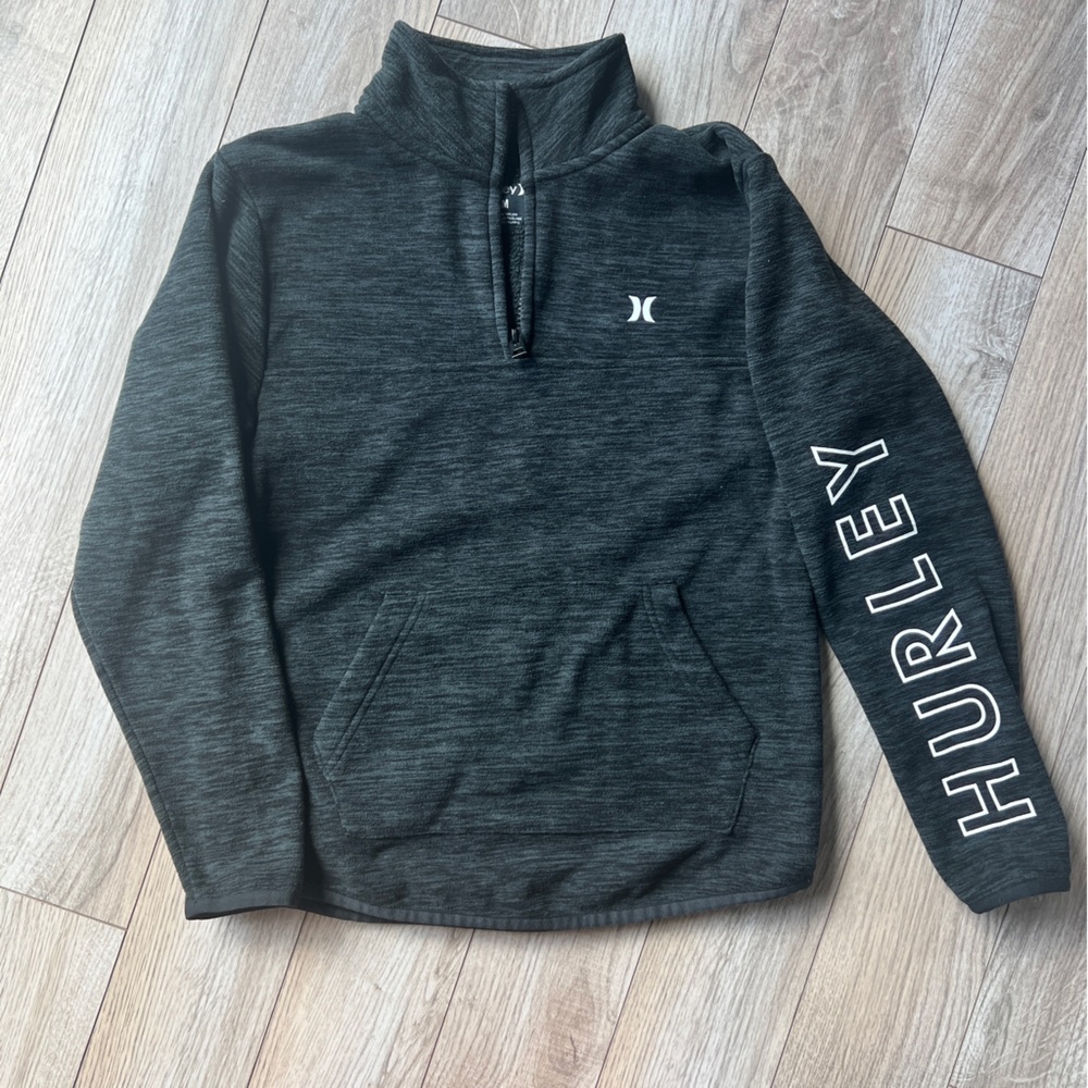 Boys Hurley quarter zip fleece
